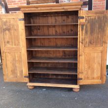 Barock Schrank Kleiderschrank Barockschrank Kiefer 2